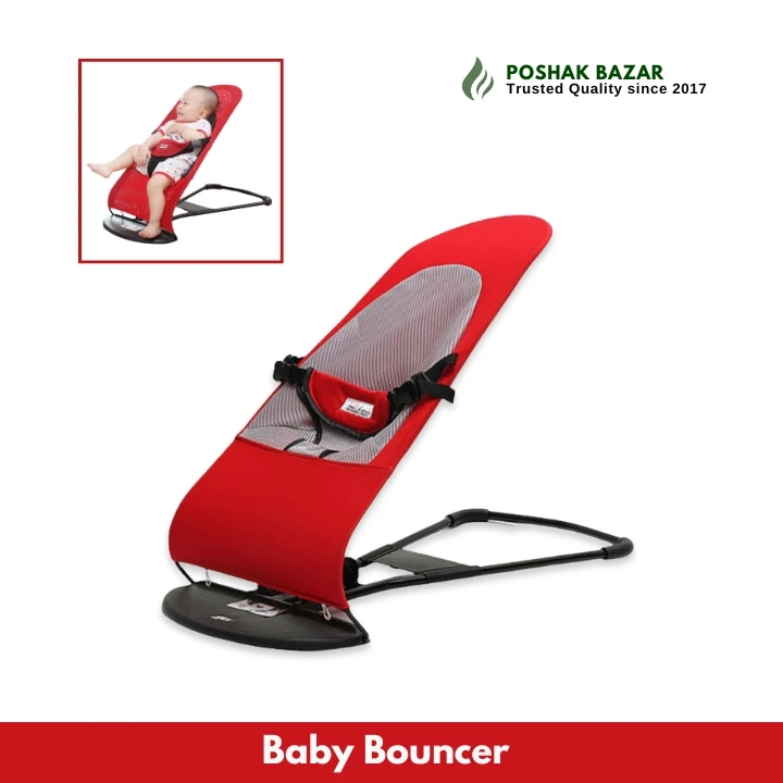 Baby Bouncer Chair with Safety Belt for Newborn Baby
