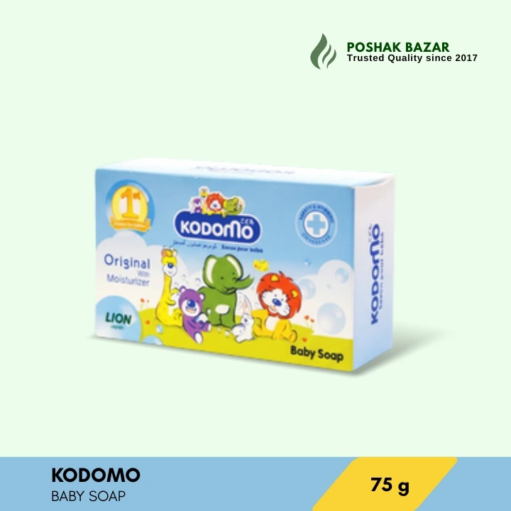 Kodomo Baby Soap Original Moisturizer 75g for Newborn Babies