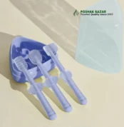 Baby Toothbrush Set 3 Pieces with Storage Case