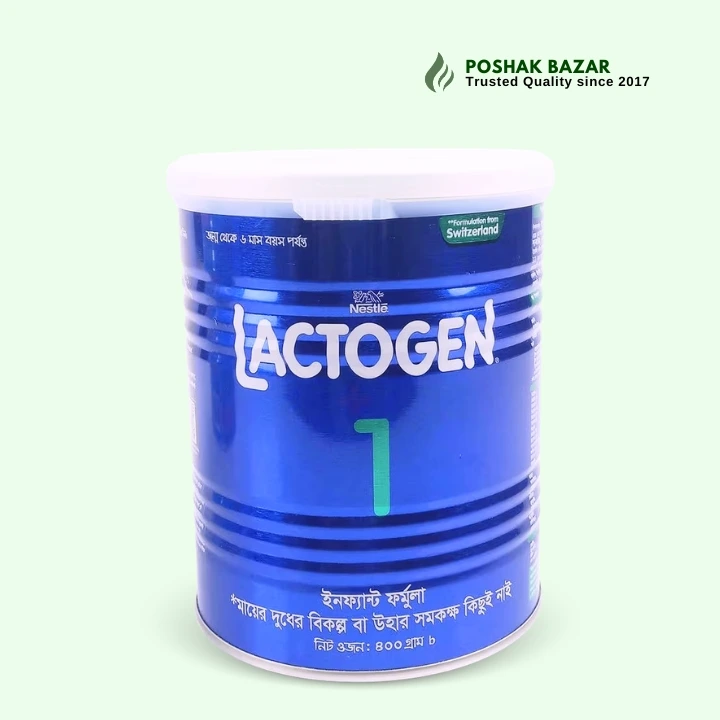 Nestlé LACTOGEN 1 Infant Formula 400g for Babies 0-6 Months