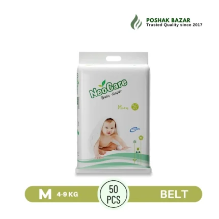 NeoCare Premium Baby Diaper Belt M Size 4-9kg 50 PCS