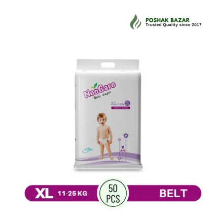 NeoCare Premium Baby Diaper Belt XL Size 11-25kg 50 PCS