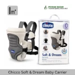 Chicco Soft & Dream Baby Carrier 0M+ Grey & Cream