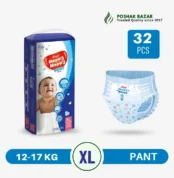 Fresh Happy Nappy Pants Diaper XL Size 32 Pcs 12-17 KG