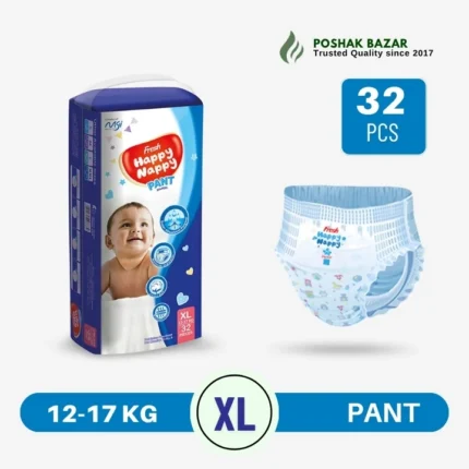 Fresh Happy Nappy Pants Diaper XL Size 32 Pcs 12-17 KG