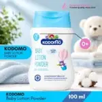Kodomo Baby Lotion Powder 100ml Extra Mild 0+ for Sensitive Skin