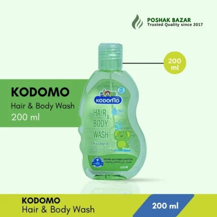 Kodomo Hair & Body Wash 0+ 200ml