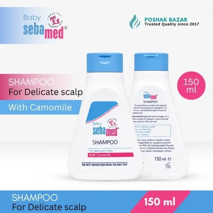 Sebamed Baby Shampoo 150ml for Delicate Scalp