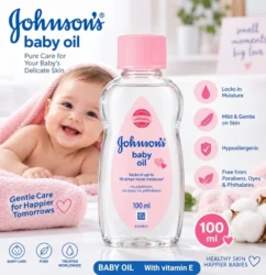Johnson’s Baby Oil 100ml for baby