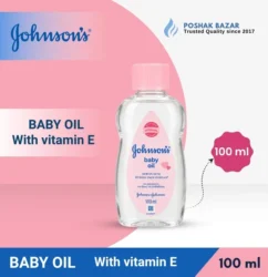 Johnson’s Baby Oil 100ml for baby massage and skin care