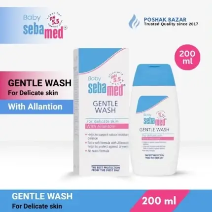 Sebamed Baby Gentle Wash 200ml for delicate skin