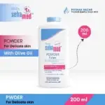 Sebamed Baby Powder 200ml with Olive Oil for delicate skin