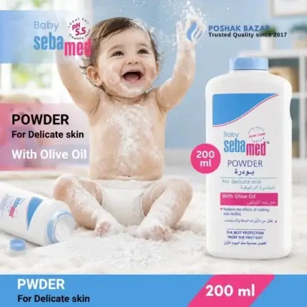 Sebamed Baby Powder 200ml with Olive Oil
