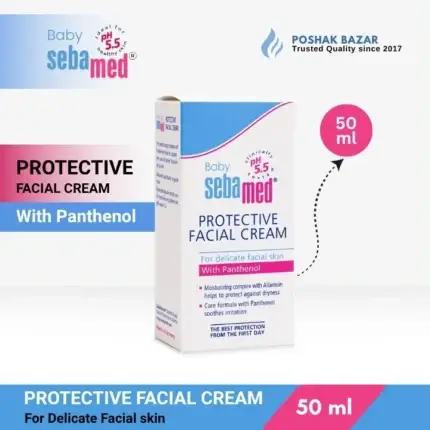 Sebamed Protective Face Cream 50ml for delicate baby skin