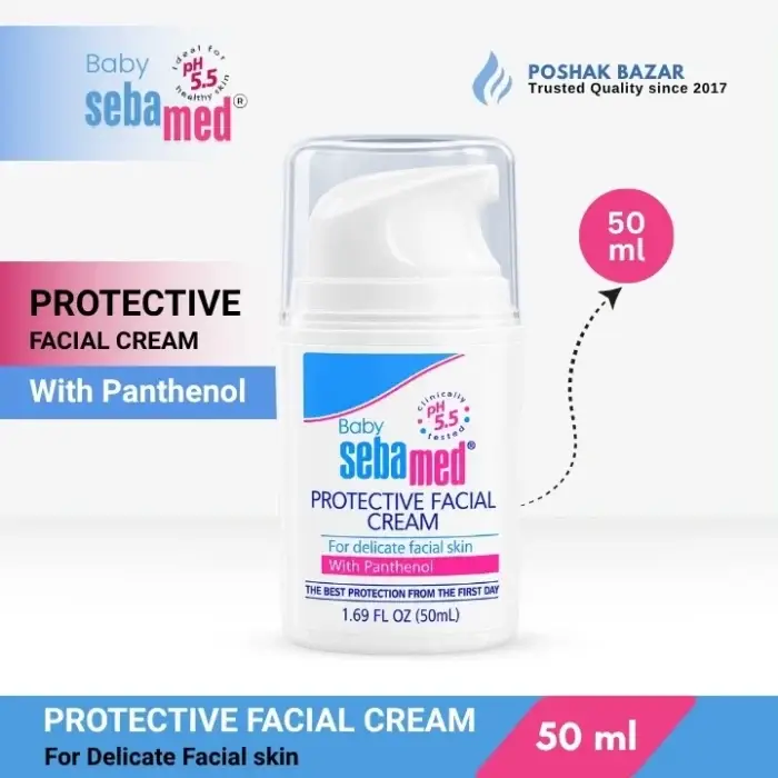 Sebamed Baby Protective Facial Cream 50ml with Panthenol